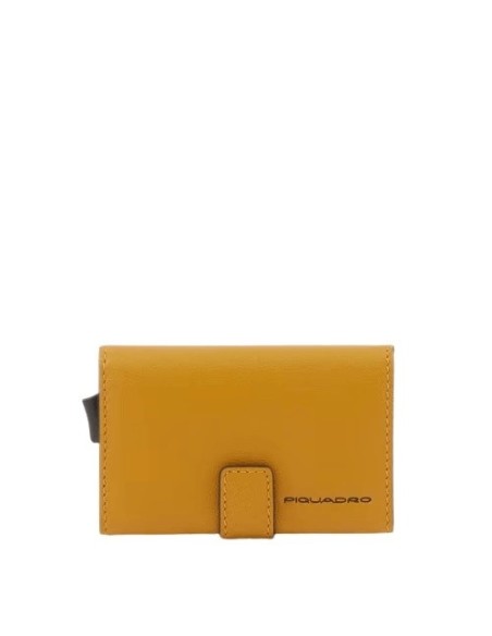 Piquadro Black Square compact wallet yellow - PP5649B3R/G
