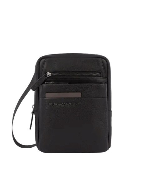 Borsello Piquadro Paavo medio in pelle nera - CA3084S122/N