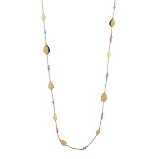 Lastra Rue Des Mille Halskette mit goldenen Tropfen - CLZ014M1AU