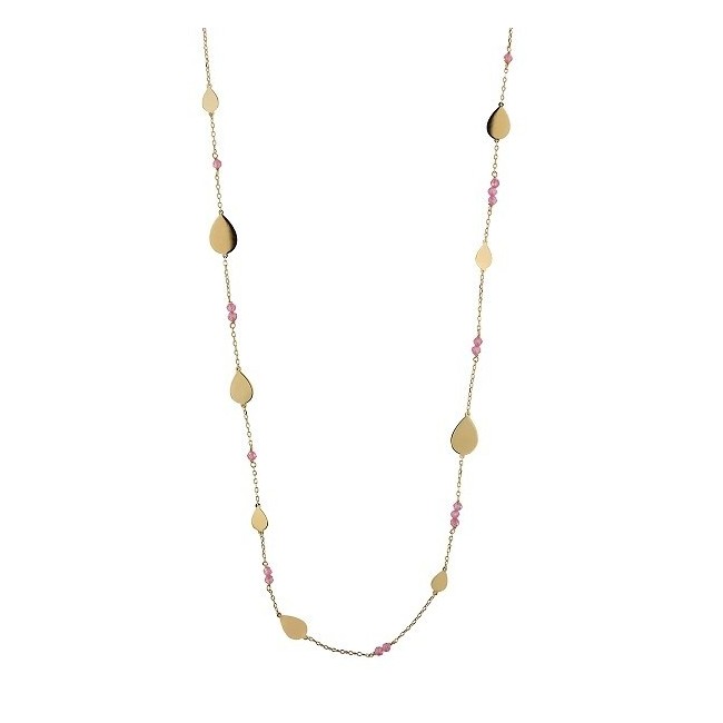 Lastra Rue Des Mille golden drop necklace - CLZ014M1AU