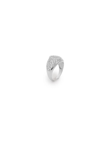 Anello Chevalier Rue Des Mille drop pavè argento  ANZ014M6RH