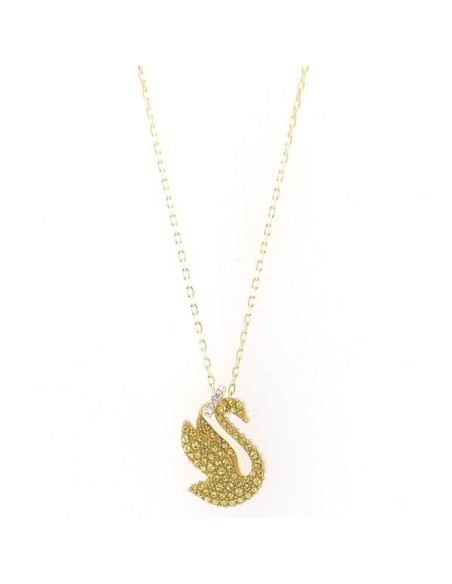 Iconic Swan Halskette Swarovski gelber Schwan 5647553
