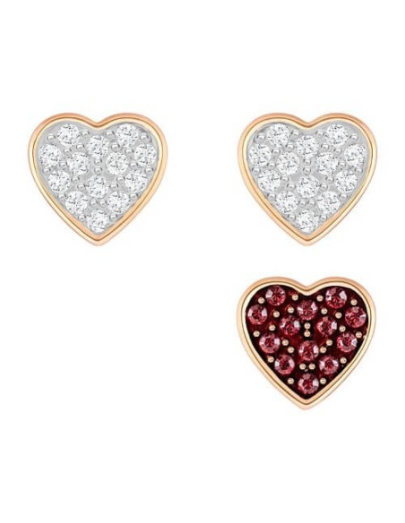 Orecchini a lobo Cry Wishes Swarovski cuori 5529347