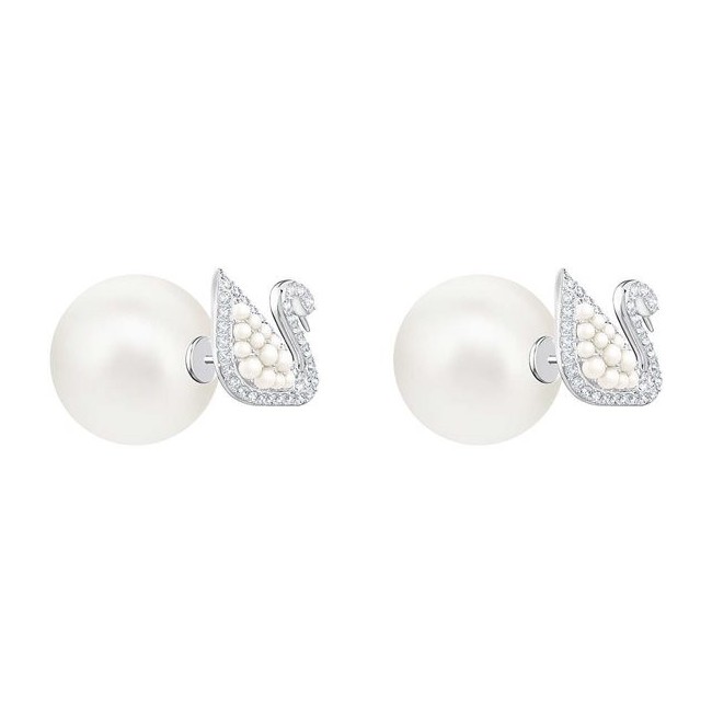 Orecchini a lobo Iconic Swan Swarovski cigno 5416591