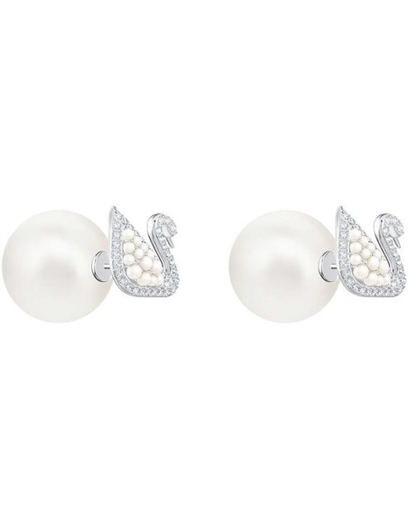 Iconic Swan Swarovski swan stud earrings 5416591