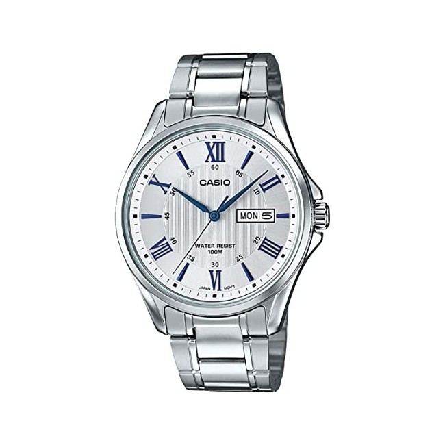 Orologio Uomo Casio in acciaio Silver - MTP-1384D-7A2VEF