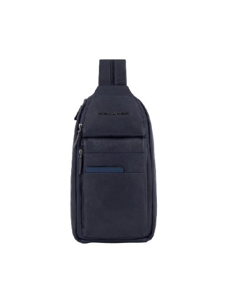Piquadro Paavo blaue Umhängetasche - CA6027S122/BLU
