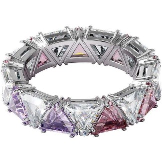 Pink and white Swarovski Ortyx Millenia ring - 5600765