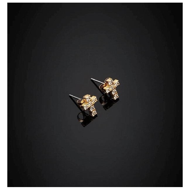 Orecchini Chiara Ferragni Bold Cross croce piccola J19AWC13