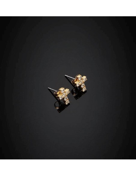 Orecchini Chiara Ferragni Bold Cross croce piccola J19AWC13