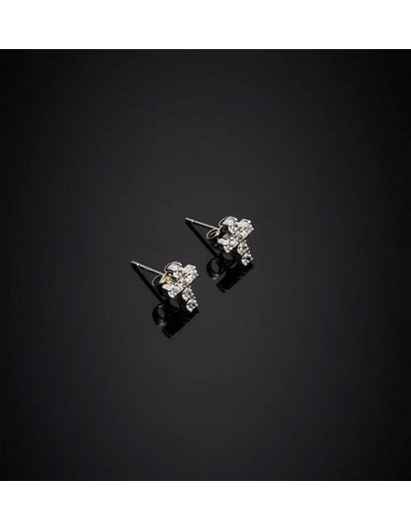 Chiara Ferragni Bold Cross small cross earrings J19AWC06