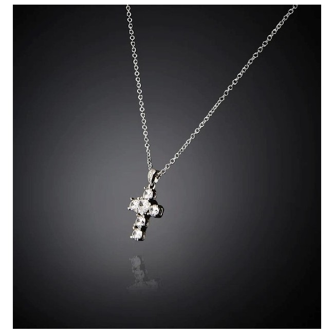 Collana croce Chiara Ferragni Bold Cross Small - J19AWC03