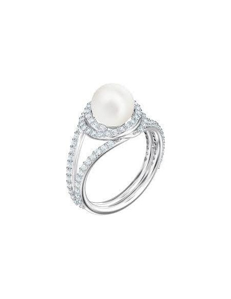 Original Swarovski Ring mit Perle und Kristallen - 5482718