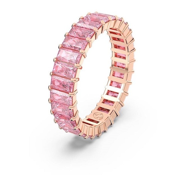 Swarovski Ring Baguette Matrix Pink - 5648288
