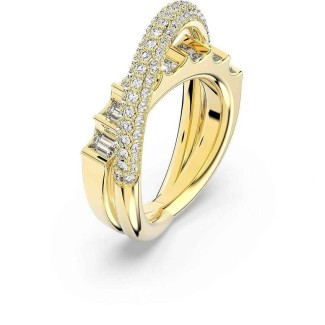Swarovski Rota Gold Cocktail Ring - 5650350
