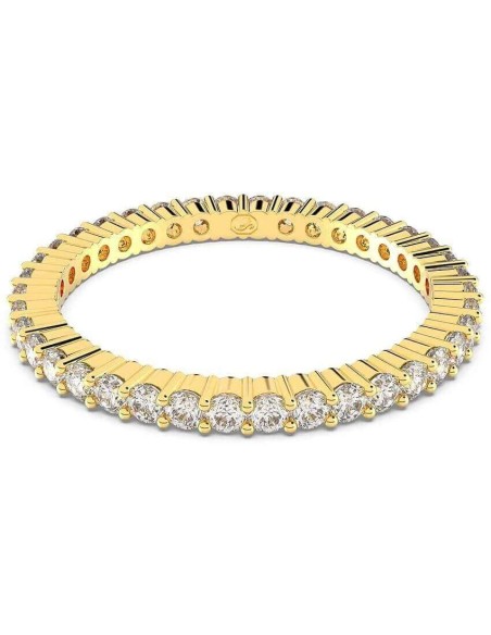 Vittore Swarovski ring, golden band with crystals 5656295