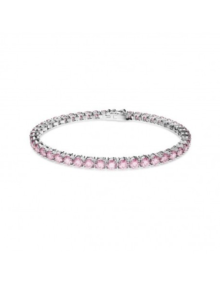 Swarovski Armband Tennis Matrix Rosa L - 5648932