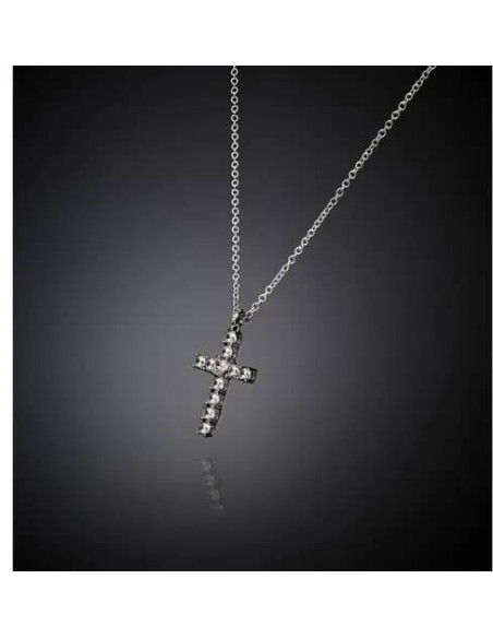 Chiara Ferragni Halskette mit mutigem Kreuz - J19AWC04