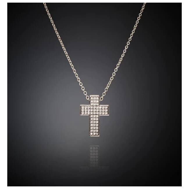 Chiara Ferragni Squared Cross necklace - J19AWC02