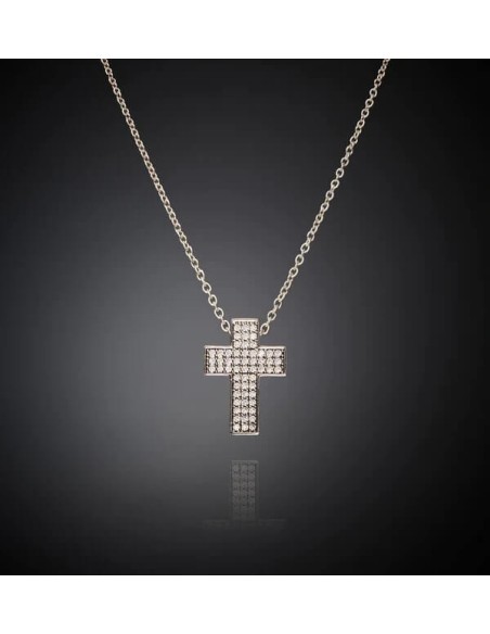 Chiara Ferragni Squared Cross necklace - J19AWC02