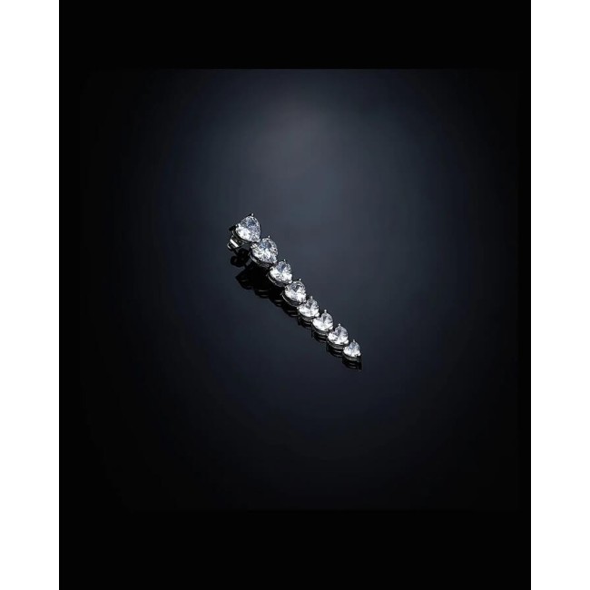 Chiara Ferragni Infinity Love einzelner Ohrring mit Herzen J19AVG08