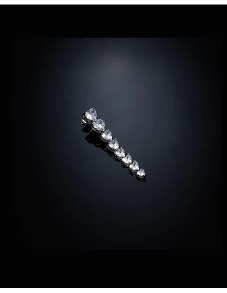 Chiara Ferragni Infinity Love single earring with hearts J19AVG08