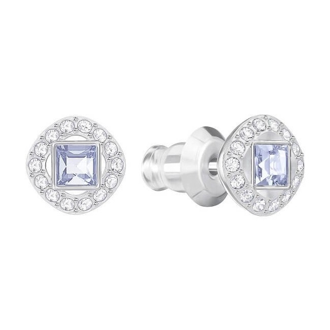 Angelic Square Swarovski celestial stud earrings 5352048