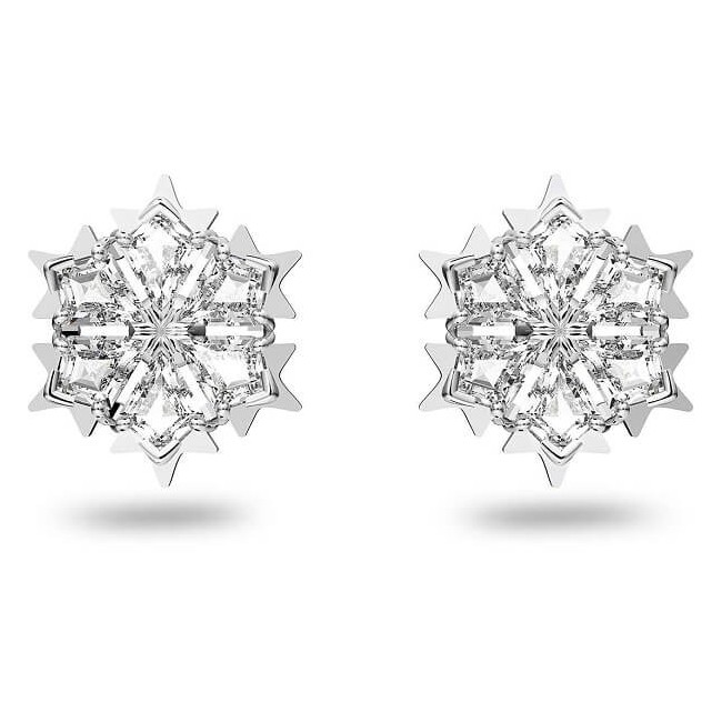 Magic Swarovski snowflake stud earrings 5627347