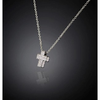 Chiara Ferragni Squared Cross Kleine Kreuzkette J19AWC01