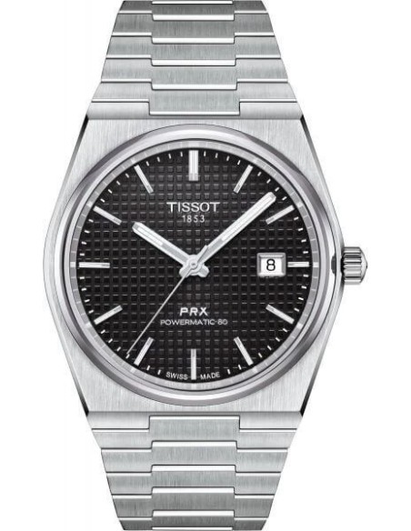 Tissot PRX Powermatic80 watch black - T1374071105100