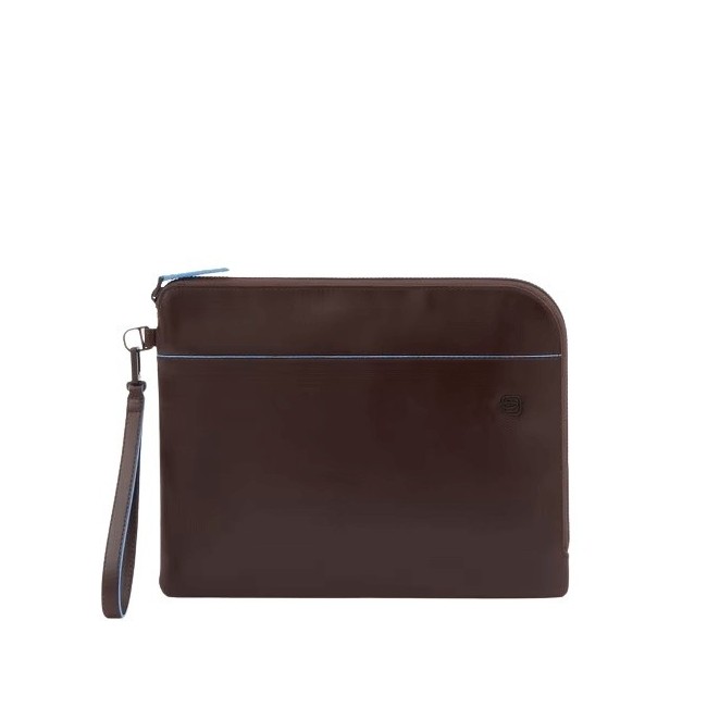 Pochette Piquadro B2 Revamp mogano in pelle AC6100B2VR/MO