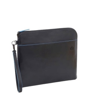 Pochette Piquadro B2 Revamp blu in pelle -  AC6100B2VR/BLU
