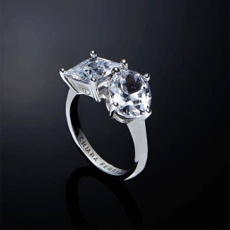 Chiara Ferragni Princess White Ring J19AVU07