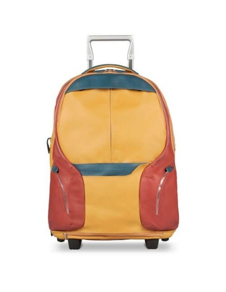 Piquadro Trolley Coleos gelb - BV3148OS/G