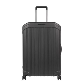 Piquadro starrer Trolley PQLight mattschwarz - BV4427PQL/NO