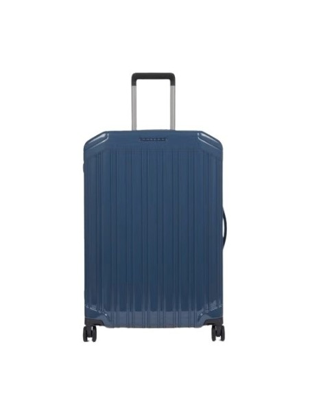 Piquadro rigid trolley PQLight blue - BV4427PQL/BLU