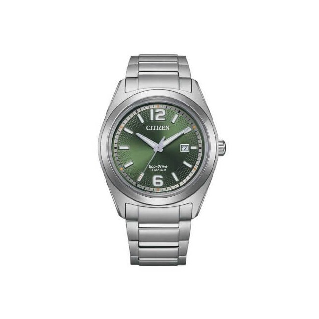 Orologio Citizen uomo Super Titanium verde - AW1641-81X