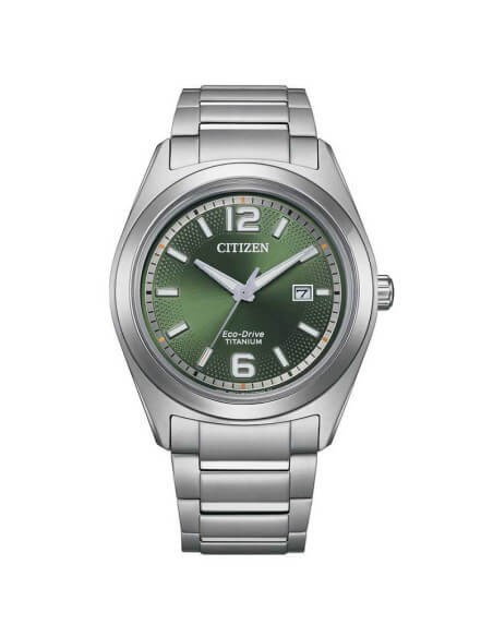 Citizen men's watch Super Titanium green - AW1641-81X
