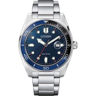Orologio Ecodrive Citizen OF Marine blu - AW1761-89L