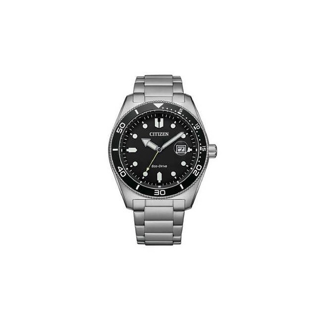 Citizen OF Marine Ecodrive Watch Black - AW1760-81E