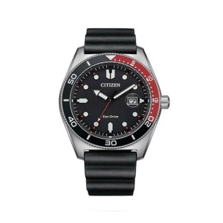 Orologio Citizen Marine nero Eco Drive - AW1769-10E
