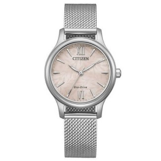 Citizen Lady Pink Dial Watch - EM0899-81X