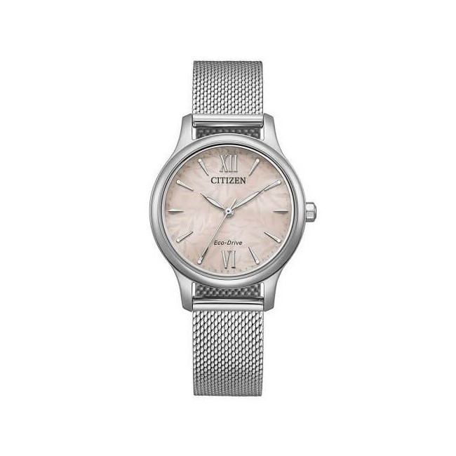 Citizen Damenuhr mit rosa Zifferblatt - EM0899-81X