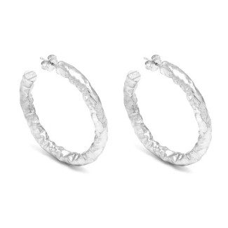 Orecchini cerchio Giovanni Raspini Stone argento GR11676