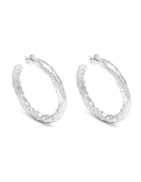 Giovanni Raspini Stone silver hoop earrings GR11676