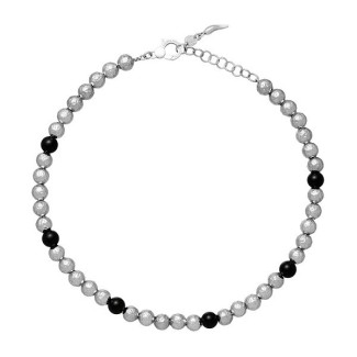 Giovanni Raspini Optical black onyx necklace - GR11686