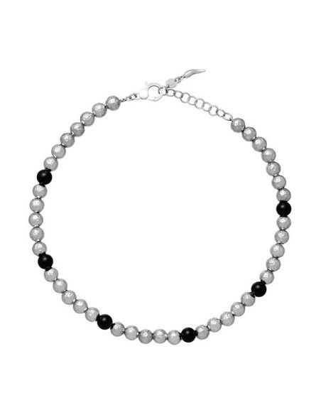 Giovanni Raspini Optical black onyx necklace - GR11686