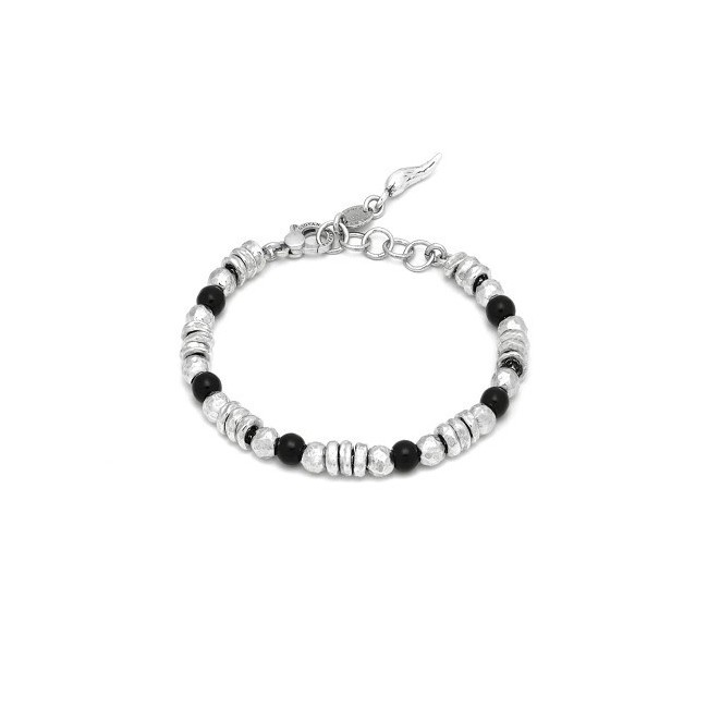 Giovanni Raspini Optical black onyx mix bracelet GR11693