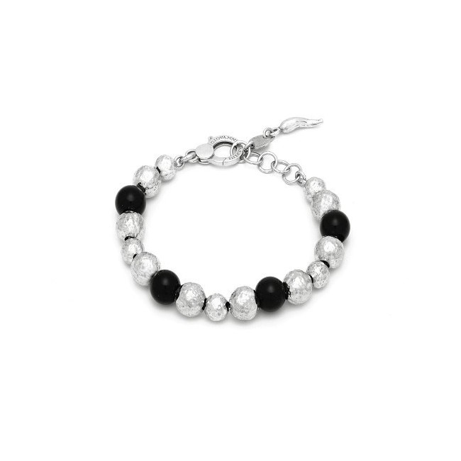 Bracciale grande Giovanni Raspini Optical con onice GR11690