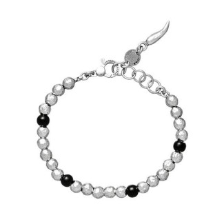 Giovanni Raspini Optisches Armband mit schwarzem Onyx GR11692